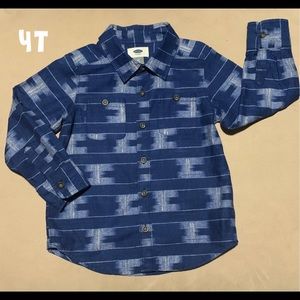 Old Navy • Boys 4T • Button-Down Shirt